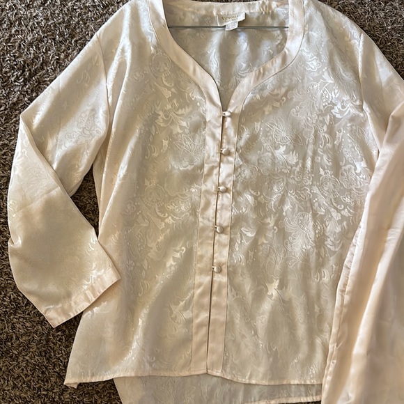 Vintage Victoria secret silk pajamas - Picture 2 of 4